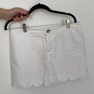 Colette Scallop Hem Skort